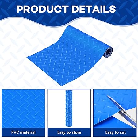 Photo 1 of  Pool Ladder Mats 35.4 x 9.1 Inches, Non Slip Protective Step Mat for Above Ground Pool Ladder, Thick Swimming Pool Mat, Sturdy Pool Ladder Pad, Cuttable for Desired Size