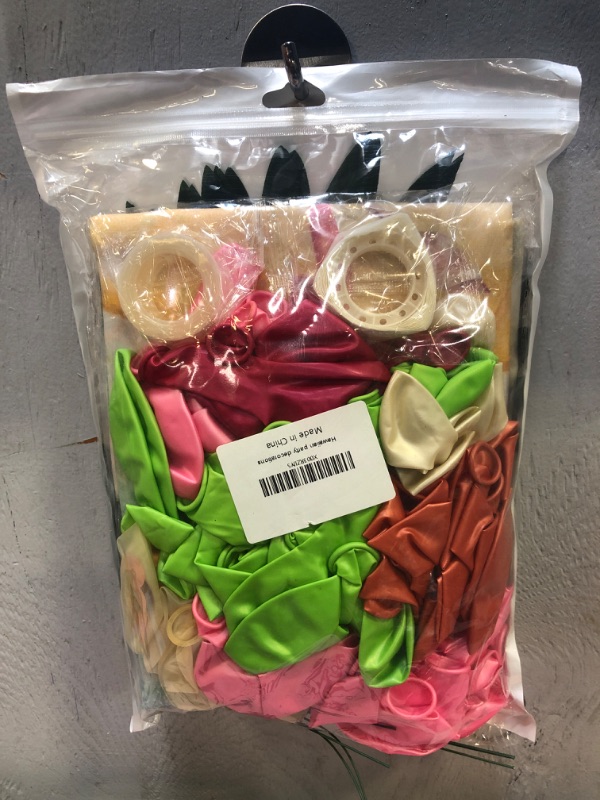 Photo 1 of Hawaiian Luau Tropical Party Decorations, Beach Theme Party Favors Luau Aloha Party Supplies for Summer(182 PCS) Including Table Skirt, Backdrop, Straws, Leaves, Balloons, Topper, Pineapples