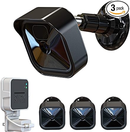 Photo 1 of All-New Blink Outdoor (3rd gen) Camera Mount, Weatherproof Protective Cover and 360 Degree Adjustable Mount with Blink Sync Module 2 Outlet Mount for Blink Security System (Black, 3 Pack)
Brand: PEF