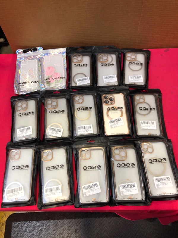 Photo 1 of CELL PHONE CASE 15 PCS 