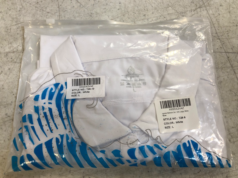 Photo 1 of icyzone Women's Golf Sleeveless Polo Shirts Tennis Tank Tops Athletic T-Shirts -- Size Large 
