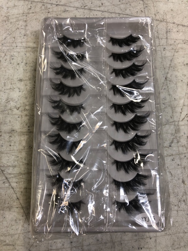 Photo 2 of 20 Pairs Natural-Look False Eyelashes, 3D Faux Mink Lashes, and Cat Eye Lashes for Women
