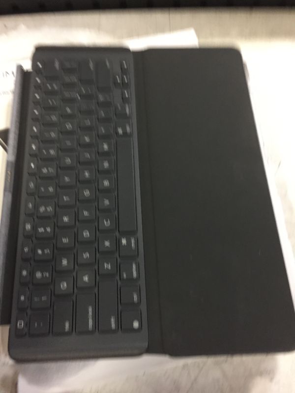 Photo 3 of Logitech Slim Combo Case with Detachable Backlit Bluetooth Keyboard for iPad (5th & 6th Generation), Black
