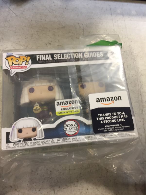 Photo 2 of Funko Pop! Animation: Demon Slayer - Final Selection Guides, Kanata and Kiriya Glow in The Dark (2-Pack), Amazon Exclusive
