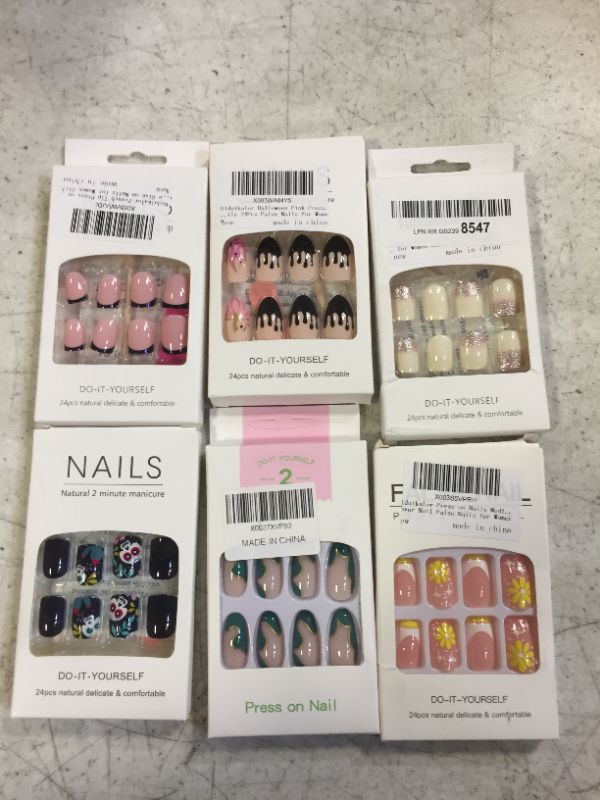 Photo 1 of 6 PACK OF PRESS ON NAILS 