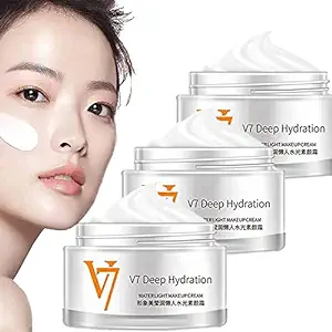 Photo 1 of OJJ 3PCS-Moisturizing Tone-up Cream, V7 Deep Hydration Waterlight Makeup Cream, V7 Deep Hydration Cream, Moisture Toning Light Cream, V7 Deep Hydration Makeup Cream, V7 Cream Korean
