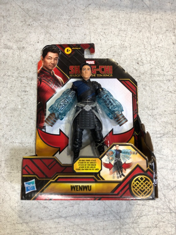 Photo 2 of Marvel Hasbro Hasbro Shang-Chi and The Legend of The Ten Rings Wenwu 6-inch Action Figure Toy with Ten Rings Power Attack Feature for Kids Ages 4 and Up