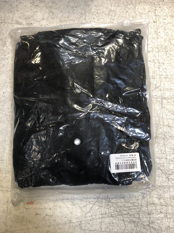 Photo 2 of Black Corduroy Long Sleeve Large 