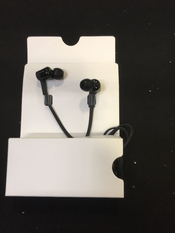 Photo 2 of Belkin SoundForm Headphones - Wired In-Ear Earphones With Microphone - Wired Earbuds For iPad Mini, Galaxy, Huawei, & More With USB-C Connector (USB-C Headphones) (Black)
