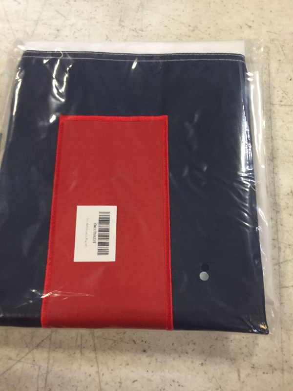 Photo 1 of 3x5 Christian Christ Embroidered sewn 100% Cotton Flag 3'x5' Banner with clips
