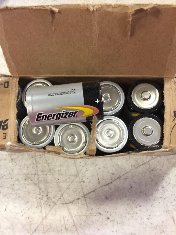 Photo 2 of Energizer Alkaline Power D Batteries (12 Pack), Long-Lasting Alkaline Size D Batteries
