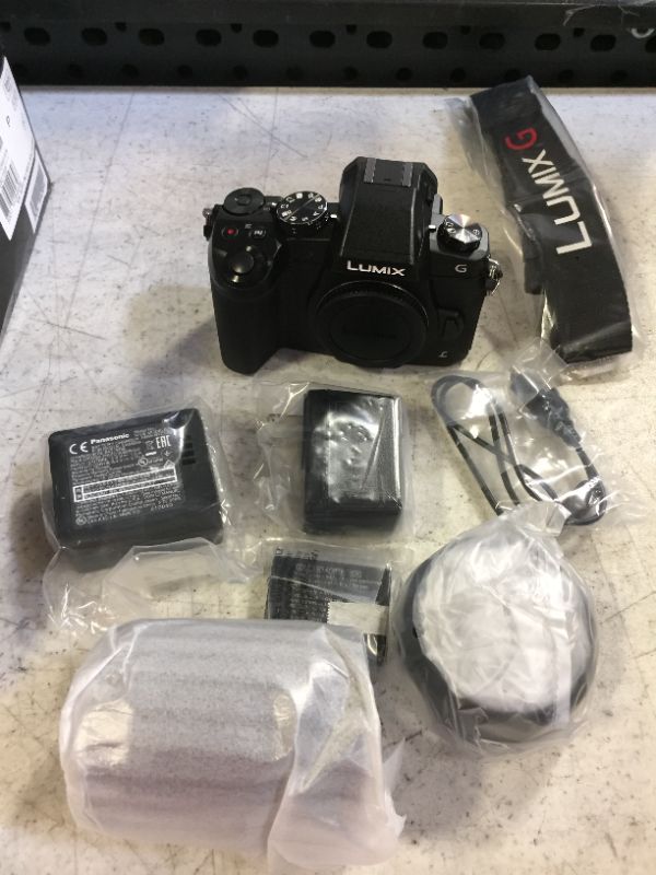 Photo 2 of Panasonic Lumix G85 4K Digital Camera, 12-60mm Power O.I.S. Lens and Touch LCD, DMC-G85MK (Black) with DMW-BLC12 Lithium-Ion Battery Pack w/ Battery Pack