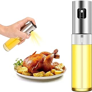 Photo 1 of  Oil Sprayer for Cooking, Olive Oil Sprayer Mister, 100ml Olive Oil Spray Bottle for Salad, BBQ, Kitchen Baking, Roasting
