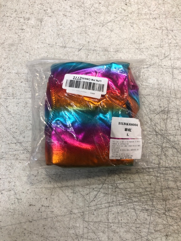 Photo 2 of Rainbow Holographic Swimsuit Large 