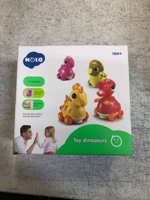 Photo 2 of HOLA Baby Toys 6 to 12 Months Infant Toys 6-12 Months Crawling Toys, Touch & Go Music Light 6 Month Old Baby Toys 12-18 Months, Baby Boy Toys for 1 Year Old Boy Gifts Girl Toy