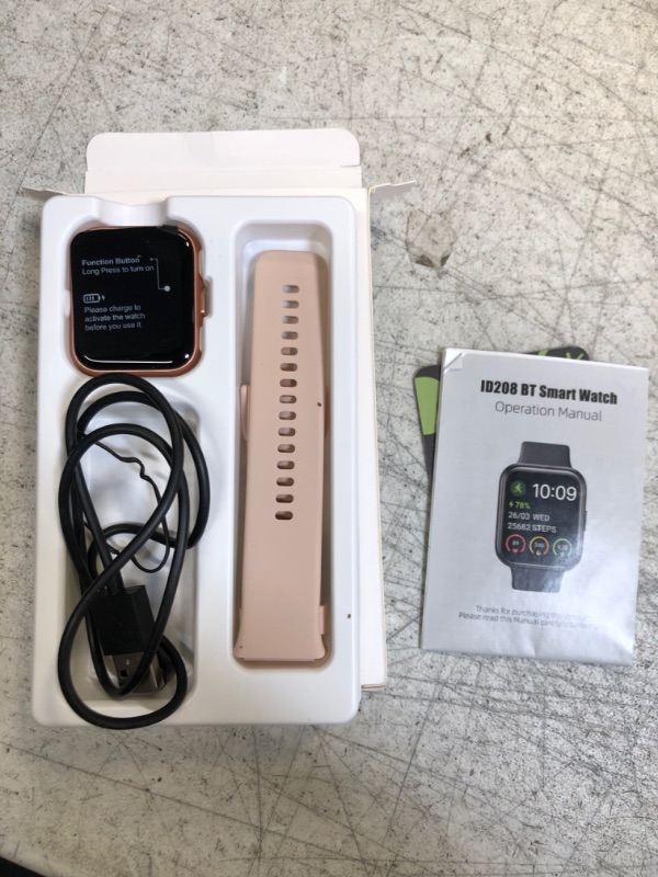 Photo 1 of ENOMIR Smart Fitness Watch for Men Women(Answer/Make Call), Alexa Built-in, with Heart Rate SpO2 Sleep Monitor 100 Sports 5ATM Waterproof Activity Trackers and Smartwatches for iOS&Android Phones
