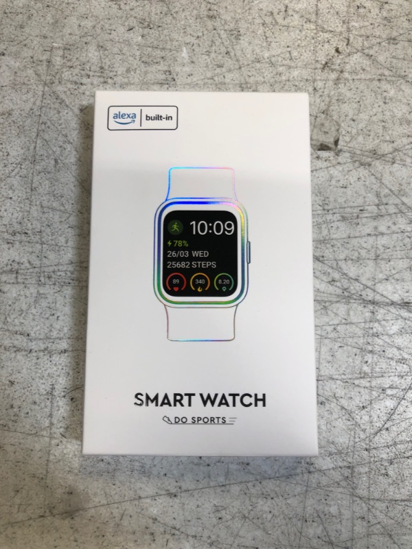 Photo 1 of ENOMIR Smart Fitness Watch for Men Women(Answer/Make Call), Alexa Built-in, with Heart Rate SpO2 Sleep Monitor 100 Sports 5ATM Waterproof Activity Trackers and Smartwatches for iOS&Android Phones
