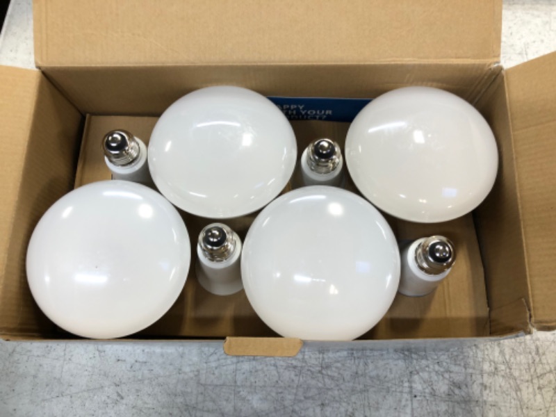 Photo 2 of Sunco Lighting BR40 LED Light Bulbs, Indoor Flood Light, Dimmable, 4000K Cool White, 100W Equivalent 17W, 1400 LM, E26 Base, Recessed Can Light, High Lumen, Flicker-Free - UL & Energy Star 8 Pack