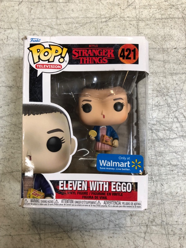 Photo 2 of Funko Pop Stranger Things Eleven with Eggos No 421 Vinyl Figure 