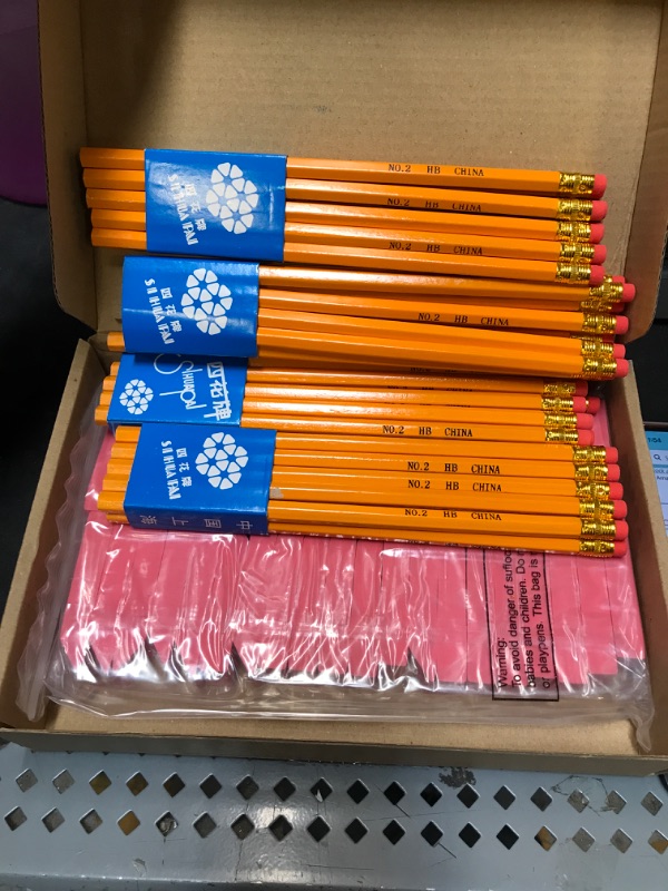 Photo 2 of 80 Pcs Pink Erasers Bulk Pencil Bulk 100 Day of School Teacher Supply Pencil Eraser for Kids Bulk Pencils for Classroom for Student Teacher School Office Classroom Supplies Back to School Sunday Class
