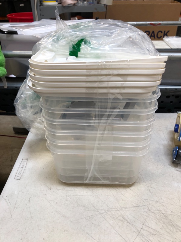 Photo 1 of 5 PC PLASTIC CONTAINERS 