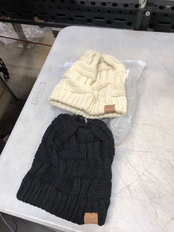 Photo 1 of 2 PC WINTER HATS 