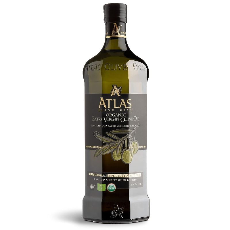 Photo 1 of Atlas 1 LT Cold Press Extra Virgin Olive Oil with Polyphenol Rich from Morocco | Newly Harvested Unprocessed from One Single Family Farm | Moroccan Organic EVOO Trusted by Michelin Star Chefs ( EXP: 07/2026) 
