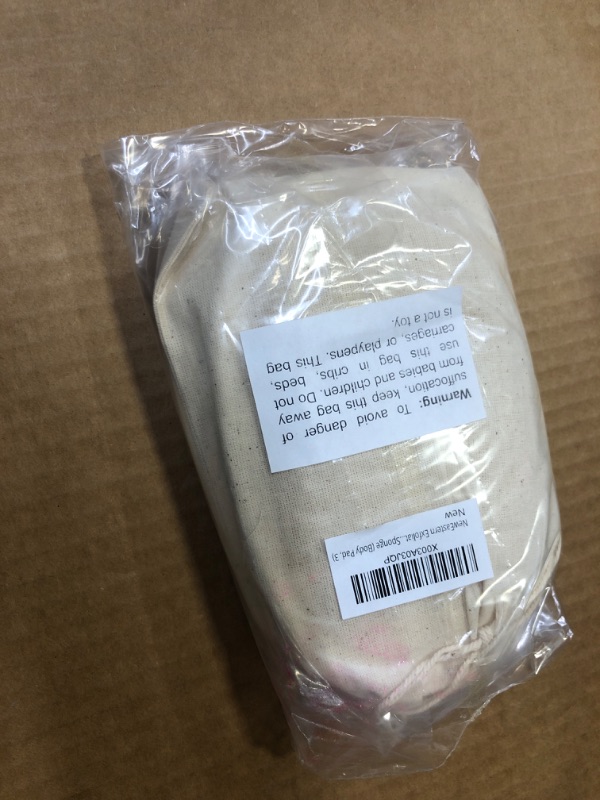 Photo 1 of 3 Packs Exfoliating Loofah Sponge Pads,Large 5”x 7”-100% Natural Luffa and Terry Cloth Materials,Premium Loofa Sponge Scrubber Body Glove Close Skin for Men and Women,Perfect for Bath Spa and Shower
