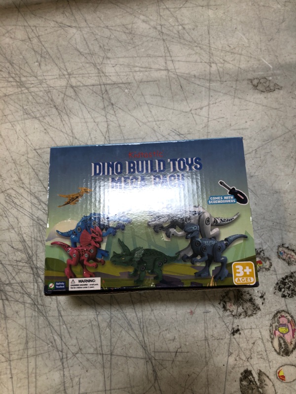 Photo 2 of KIDTASTIC Dino build toys mega pack 
