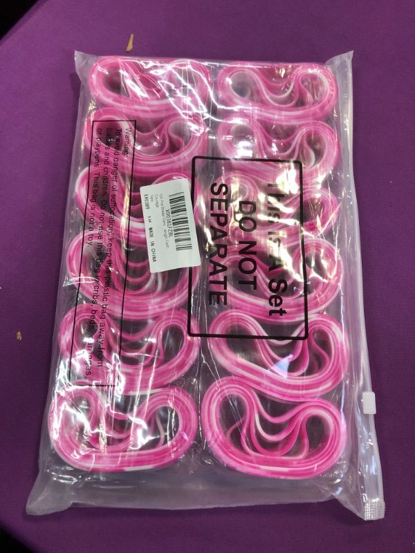 Photo 2 of 120 Pcs Breast Cancer Awareness Wristbands Pink Ribbon Camo Wristbands Silicone Breast Cancer Wristbands for Women Men Breast Cancer Support Party, Hope Strength Faith Courage