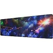 Photo 1 of Gaming Laptop Mouse Pad, Colorful Wave Extended Big Mouse Pad Large, Gaming Mouse Pad Desk Pad, 31.5 x 11.8in Non-Slip Rubber Base Mice Pad for Gaming and Office
