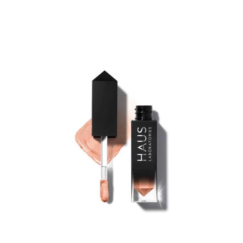 Photo 1 of HAUS LABORATORIES By Lady Gaga: GLAM ATTACK LIQUID EYESHADOW | Pigmented Liquid Eyeshadow Available in 13 Shimmer & 4 Metallic Colors, Long Lasting & Blendable Eye Makeup, Vegan & Cruelty-Free SHIMMER Starlight - Sealed
