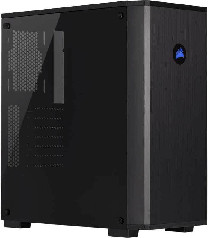 Photo 1 of Corsair Carbide Series 175R RGB Tempered Glass Mid-Tower ATX Gaming Case - Black
