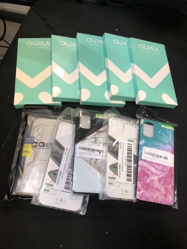 Photo 1 of 10PC BAG LOT (PHONE CASES DIFFERENT SIZES)