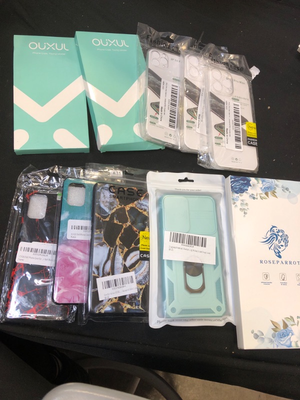 Photo 1 of 10PC BAG LOT (PHONE CASE DIFFERENT SIZES)