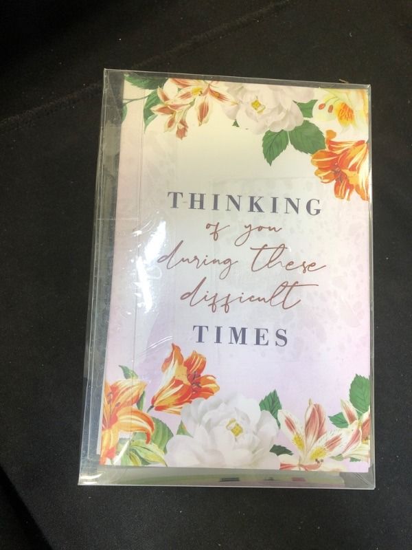 Photo 1 of Sympathy Cards with Envelopes Assortment Box - 30pc Bulk Condolence Card Set - Heartfelt Sorry For Your Loss Bereavement Greeting Cards Boxed Pack
