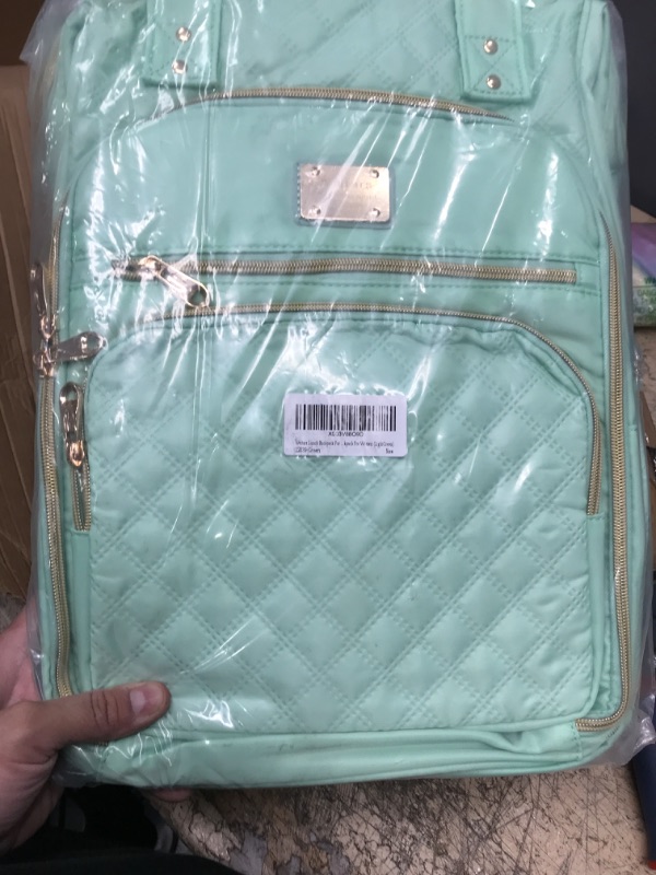 Photo 1 of Weitars Lunch Backpack For Women,15.6 Inch Laptop Backpack For Women Backpack, Travel Backpack,Work Backpack For Women (LightGreen)