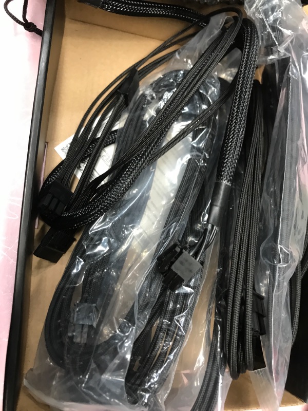 Photo 2 of CableMod E-Series Classic ModFlex Sleeved Cable Kit for EVGA G/G+ / P/P+ / T (Black) ModFlex Kit (EVGA) Black