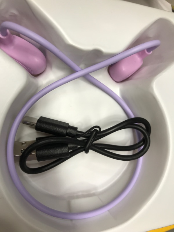 Photo 1 of ACREO Kids Headphones, Open Ear Bluetooth Headphones with MIC, OpenBuds Kids, Ultra-Light, Portable and Safer for Children, Best Wireless Kids Headphones for iPad, Tablet or Computers (Lovely Pink)