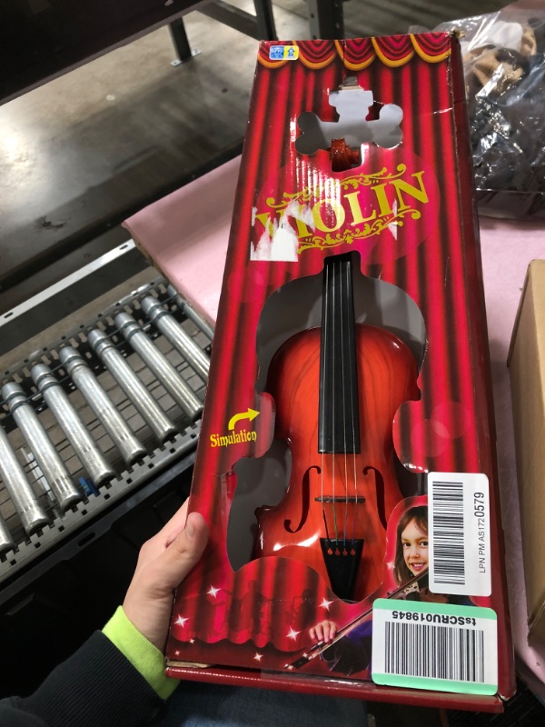 Photo 1 of kids violin red