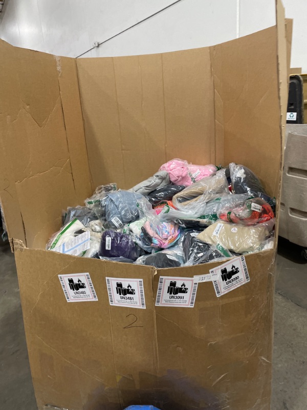 Photo 1 of AS IS Pallet of wholesale items. Categories include: Clothing . This Pallet is NON-REFUNDABLE