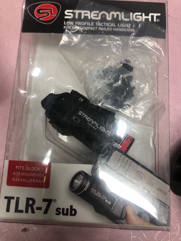 Photo 1 of * used item * 
 69400 TLR-7 Sub 500-Lumen Pistol Light Without Laser Designed Exclusively and Solely for Railed Glock 