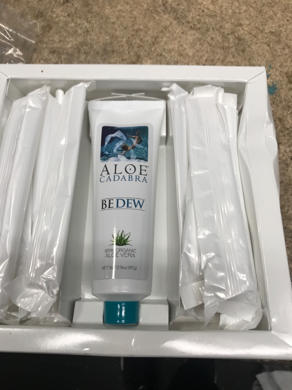 Photo 2 of Aloe Cadabra BEDEW Organic Intimate Moisturizer System for Vaginal Dryness, Menopause and Personal Comfort with 14 Screw-on Applicators, 2.9 Ounce