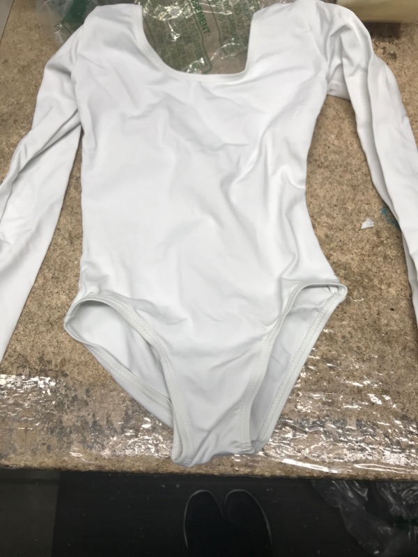 Photo 1 of Girls 2-4 White Leotard 