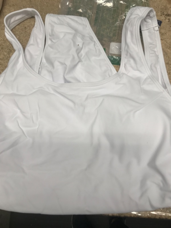 Photo 2 of Women's White One piece SwimSuit  Lg