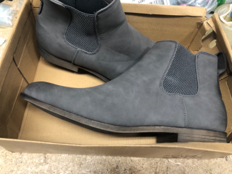 Photo 1 of NEVER BE THE SAME, MENS GREY CASUAL ANKLE BOOTS SIZE 13