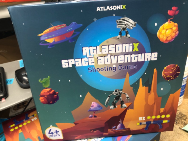 Photo 1 of ATLASONIX SPACE ADVENTURE SHOOTING GAME 