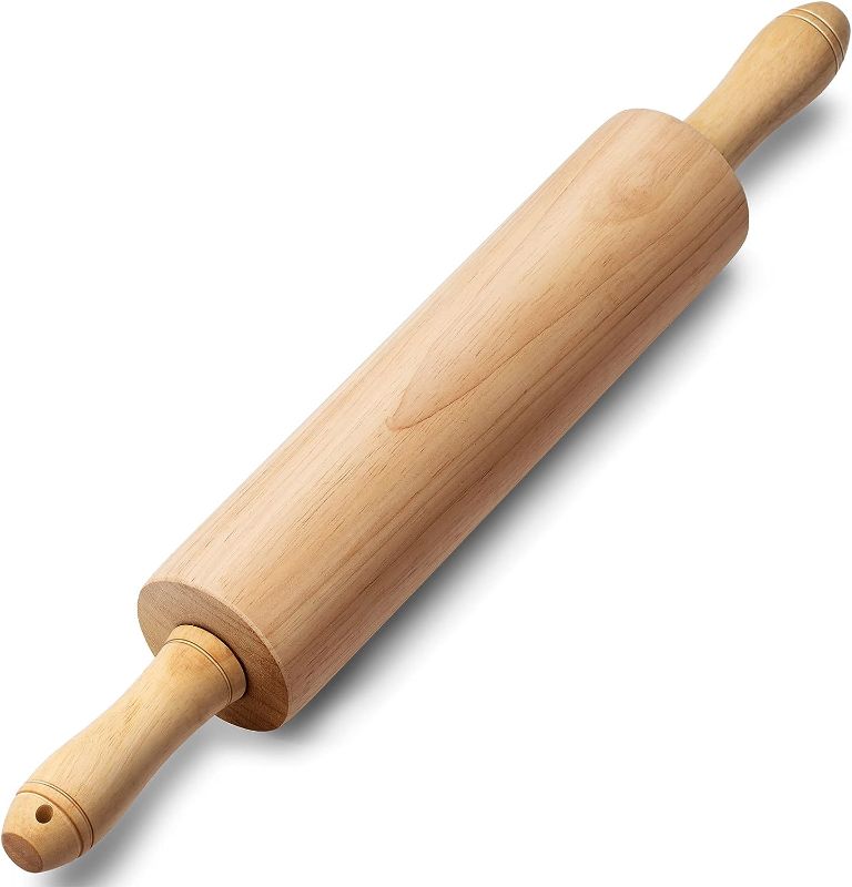Photo 1 of 17" wide parmedu rolling pin
