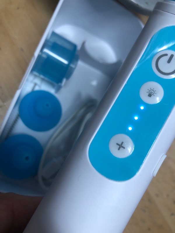 Photo 2 of **powers on , USED***
Frida Baby Electric NoseFrida | USB Rechargeable Nasal Aspirator with Different Levels of Suction by frida Baby
