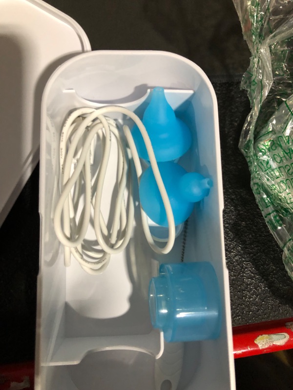 Photo 3 of **powers on , USED***
Frida Baby Electric NoseFrida | USB Rechargeable Nasal Aspirator with Different Levels of Suction by frida Baby
